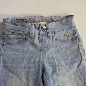 Justice Light Blue Jeans for girls